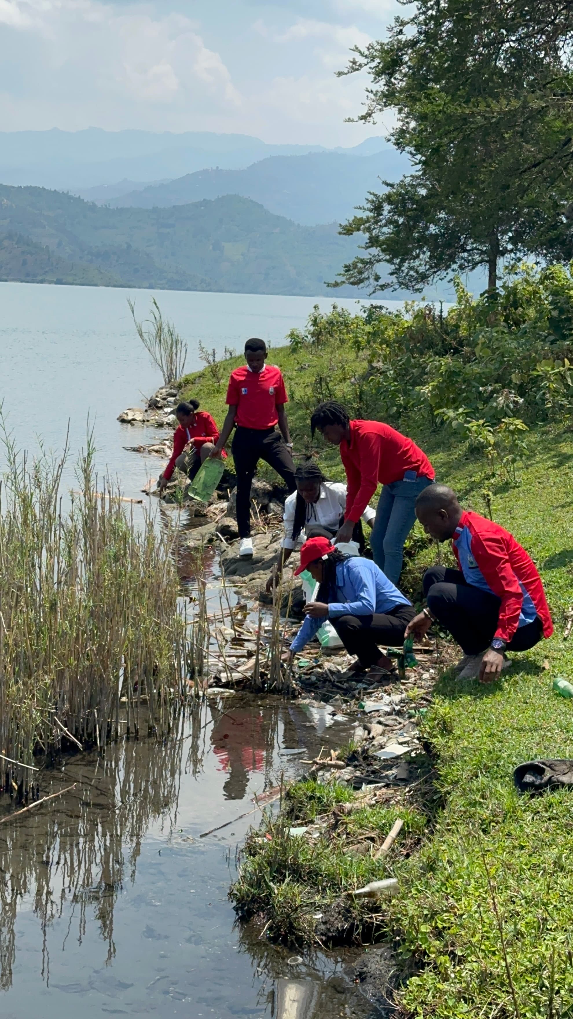 Photograph illustrating Eco-Cultural Revitalization in Lake Kivu Islands